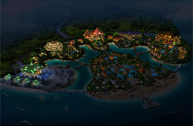 恒大?；◢u景觀照明